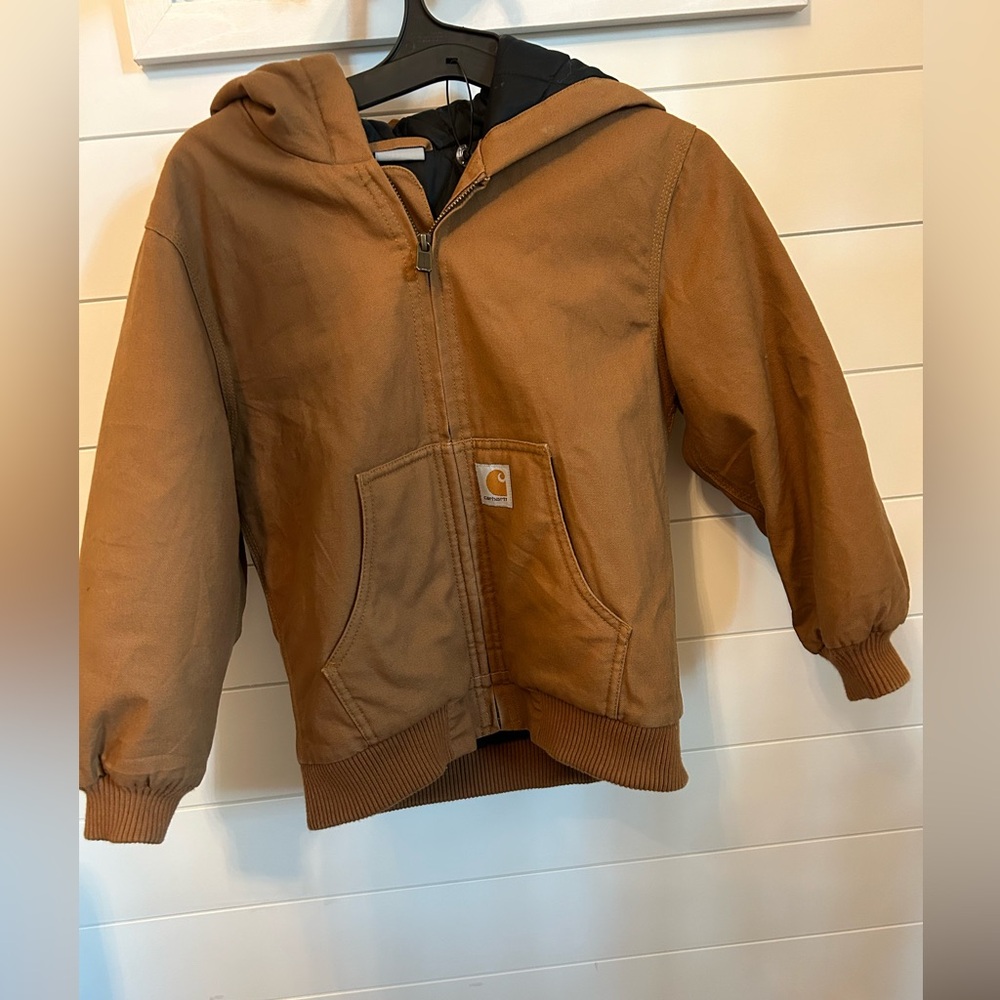 Boys Carhartt Jacket. Worn 3 times, washed once. Small. S. 7/8